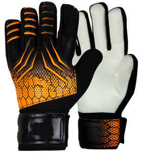 Gants de gardien de but de football en cuir de haute qualité avec dégradé de couleur Design antidérapant et respirant Gants de football unisexes - Product Image 5