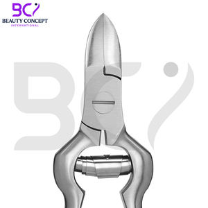 Coupe-ongles standard d'outils de pinces de podologie de catégorie médicale avec des coupeurs chirurgicaux d'acier inoxydable de ressort de baril - Product Image 5