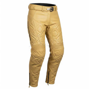 Pantalones de Motocicleta de Cuero Transpirable, Duraderos y Cómodos, de Primera Calidad, con Diseño de Seguridad y Tela Resistente - Product Image 2