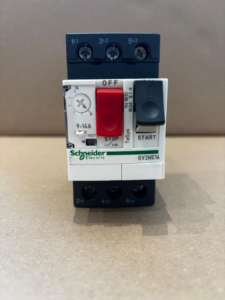 Schneider TeSys Thermal <b>Magnetic</b> Motor Circuit Breaker GV2ME16 9-14A Screw Clamp Terminals Push <b>Button</b> Control 100ka Breaking - Product Image 3