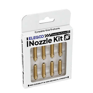 Kit de buses en acier trempé de plusieurs tailles pour accessoires d'imprimante 3D série Centauri - Product Image 4