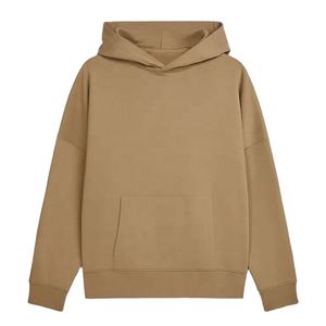 Sudadera con capucha de felpa francesa gruesa de algodón 100% para hombre, ropa de calle de gran tamaño en blanco de alta calidad con logotipo personalizado - Product Image 3