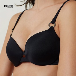 Conjunto de Bikini de 2 Piezas de Alta Calidad en Algodón/Fibra de Bambú, Color Sólido Personalizado, Cintura Alta, Tanga Sexy de Secado Rápido, Venta al Por Mayor - Product Image 2