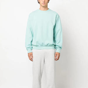 Hommes 100% coton French Terry Qualité de luxe Poids lourd Coupe régulière Logo d'impression sur écran universel personnalisé Hiver Écologique - Product Image 3