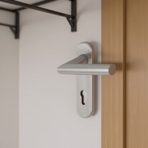 Amsterdam FS-E1400F/353K Classe 4 PZ/Blank Removal 72mm entre centres 9mm Ensemble de poignées à levier ignifuges pour porte-étagères de porte - Product Image 3