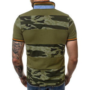 เสื้อโปโลผู้ชายปักลายเองเสื้อยืดแฟชั่นคอตตอนเสื้อผ้ามีสไตล์สำหรับธุรกิจลำลอง - Product Image 6