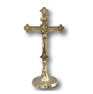 Último Altar de latón con mesa superior de Jesús Altar decorativo crucifijo religioso para cristianos accesorios decorativos para el hogar - Product Image 2