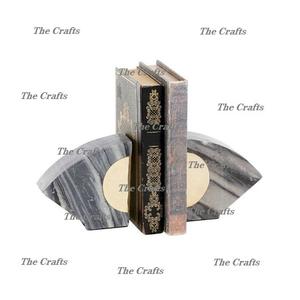 Sujetalibros de Calidad exclusiva en mármol, sujetalibros de tamaño y forma personalizados, soporte de libros para accesorios de decoración del hogar - Product Image 3