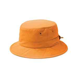 หมวกบักเก็ตผ้าฝ้ายแท้ 100% ปรับขนาดได้ สำหรับผู้ใหญ่ 男女  แบบสีพื้น สำหรับชายหาดและตกปลา - Product Image 3