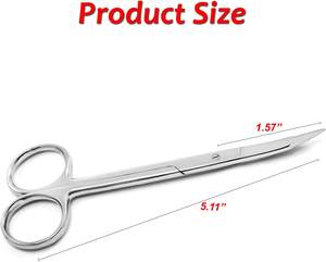 Ciseaux de chirurgie médicaux en acier inoxydable de conception personnalisée Ciseaux de chirurgie dentaire en acier métallique Goldman Fox pour la chirurgie - Product Image 4