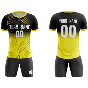 Uniforme de Fútbol de la Liga Élite, Jersey de Fútbol Sublimado Personalizado, Pantalones Cortos Deportivos, Corte Atlético, Transpirable, Ropa Deportiva de Alto Rendimiento para Equipos - Product Image 4