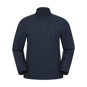 High Quality Men's <b>Waterproof</b> <b>Warm</b> Softshell Jacket Custom Logo OEM Casual Windbreaker for Winter Long Clothing Design - Product Image 1