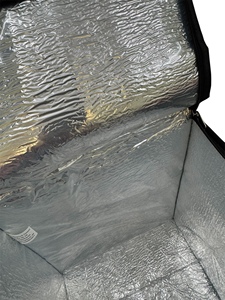 環境にやさしいアルミ防水非織りクーラーバッグ再利用可能な断熱食品配送バッグカスタムプリント - Product Image 6