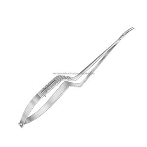 HOT-SALE WARSAW Yasargil Micro-Needle Holder Stainless Steel Suture Surgical Instrument | needle holder - Product Image 3