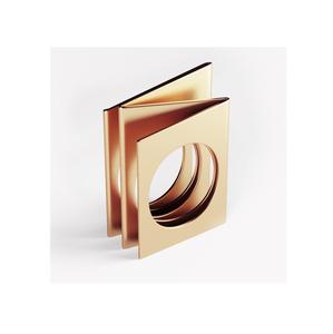 Designer <b>metal</b> napkin <b>rings</b> <b>for</b> dining table reusable durable decorative holders <b>for</b> home and banquet use - Product Image 5