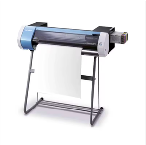 Imprimante-coupeuse hybride rouleau-à-rouleau BN-20 avec support et encre pour matériaux flexibles, alimentée par batterie, tête d'impression DX7 - Product Image 1