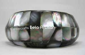 Juego de Posavasos de Resina con Incrustaciones de Madreperla, Diseño Personalizable, Ligeros, Decorativos para Té y Hogar - Product Image 5