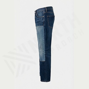 Nouveaux jeans pour hommes automne/hiver, pantalon droit, mode streetwear, patch élastique, couleur personnalisée, séchage rapide, qualité supérieure, décontracté - Product Image 3