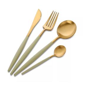 Fourchette en laiton pur de qualité supérieure très vendue fourchette en laiton de style dernier cri élégante pour la cuisine à domicile - Product Image 2