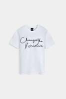 Kaos Pria OEM Mewah Olahraga Aktif Bahan Terry Katun Slim Fit O-Neck Lengan Pendek Motif Tengkorak Cetak Timbul Bernapas Ramah Lingkungan