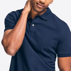 Personalizar temporada de verano manga corta hombres Top Polo hombres camisa hombres 100% algodón Polo manga corta Camiseta bordado estampado diseño - Product Image 3