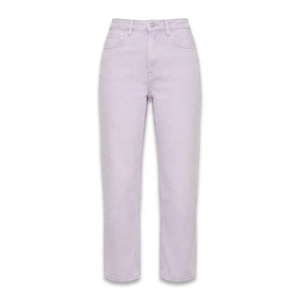 Private Label Womens Vintage Denim <b>Jeans</b> Womens Raw Hem Denim <b>Jeans</b> Womens <b>Jeans</b> For Concert Outfits - Product Image 3