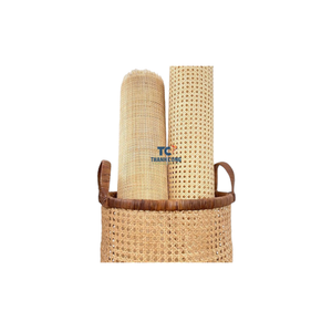 Rollo de correas de caña de ratán de alta calidad para muebles vintage de lujo Diseño antiguo para sala de estar y comedor al aire libre - Product Image 1