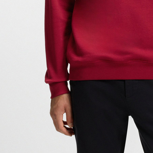 Regular Fit Men Sweatshirt For Wholesale <b>Bulk</b> Buyers Casual Wear With Custom Logo Design OEM Service Trendy Design Solid Color - Product Image 5