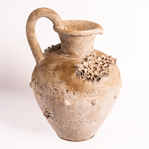 Grand Pot en Céramique Cangklek Cantik Kerang - Product Image 1