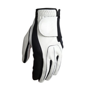 Les prix de gros sur les gants de golf pour hommes font l'expérience du luxe du cuir Cabretta personnalisé pour les gants de golf en peau de mouton - Product Image 3