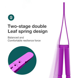 Pince à épiler inclinée pour une mise en forme parfaite des sourcils Pince à épiler polyvalente pour les sourcils et les poils du visage - Product Image 2