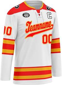 Uniforme de hockey sur glace unisexe respirant à séchage rapide Style de service OEM sur mesure pour vente en gros - Product Image 4