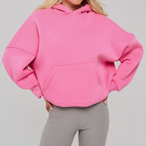 Sudadera Extra Grande de Felpa Suave para Mujer, 100% Algodón, con Interior Cálido y Transpirable, Corte Holgado para Uso Diario - Product Image 1