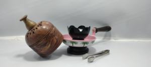 Quemador de Incienso Árabe, Porta Incienso de Metal, Aroma a Osmanthus, Larga Duración, para el Sudeste Asiático y Medio Oriente, Uso de Incienso Aromático - Product Image 2