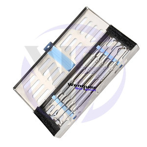 Kit de 4 Espejos Dentales de Acero Inoxidable de Wenquar, Juego de Instrumentos Dentales Manuales Quirúrgicos con Sonda y Raspador, Fabricado por Wenquar - Product Image 6