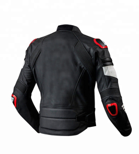 Blouson de moto en cuir de vachette personnalisé unisexe, protection sportive, imperméable, respirant, armure pour motards Ducati, hiver - Product Image 2