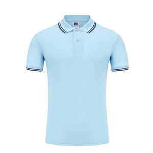 Meilleure vente en gros, conception personnalisée, séchage rapide broderie polo manches hommes polyester polo t-shirts - Product Image 1