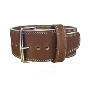 2025 haute qualité personnalisé dos soutien haltérophilie ceinture Gym cuir Powerlifting levier ceinture haltérophilie ceintures boucles - Product Image 3