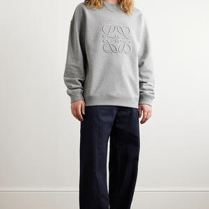 Sweatshirts en relief à col classique anti-rides en gros, à la mode et confortables, parfaits pour les femmes - Product Image 3