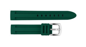 JD013 Unisex 18-26mm Green Sports Smart <b>Watch</b> Band Soft Breathable Lightweight Stainless Steel Quick Release Silicone Fashion - Product Image 5