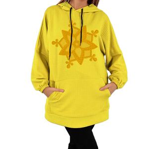 Streetwear Plus Size Pullover Heavy Long Islamic Hoodie Sudaderas para damas Moda Oem Mujeres musulmanas Sudaderas con capucha para niñas - Product Image 1