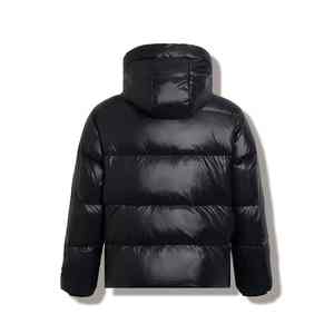 Haute qualité canard vêtements de travail vêtements minimaliste extérieur épais doudoune avec col montant capuche hiver chaud manteau en gros - Product Image 6
