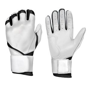 Precio barato Protección de manos Hombres Guantes de bateo de béisbol Piel de cabra Guantes de bateo de béisbol de cuero digital - Product Image 1