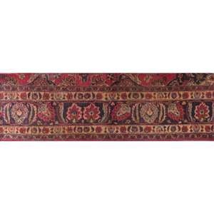 Tapis en laine fait main par des artisans, au design vintage luxueux, noué à la main pour la maison ou le bureau - Product Image 1