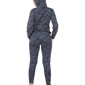 Conjunto Deportivo Estampado para Mujer, Sudadera con Capucha y Pantalones Jogger, Conjunto de Dos Piezas para Descansar, con Logotipo Personalizado - Product Image 4