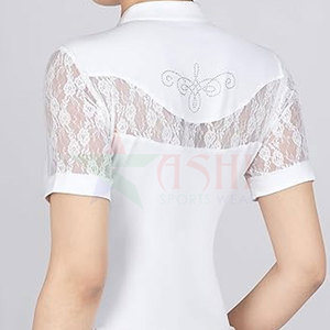 Camisa de Equitación Premium para Mujer, Ajuste Regular Profesional, Impermeable, Resistente al Viento, Spandex/Poliéster - Product Image 6