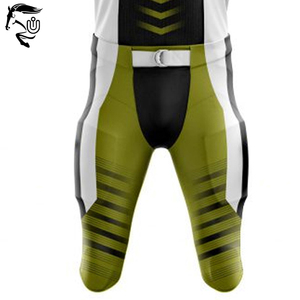 Uniforme de football américain pour jeunes de haute qualité 2025 avec logo imprimé par transfert thermique, 100% polyester respirant, taille plus - Product Image 2