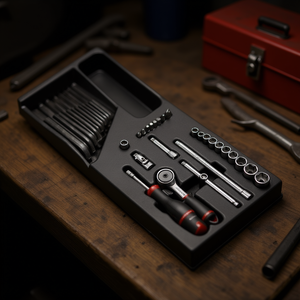 ชุดเครื่องมือเฟคอม 1/4'' เมตริก 6 จุด ชุดซ็อกเก็ต 36 ชิ้น - Product Image 3