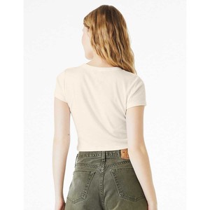 Bella Canvas Bella + Canvas Ladies' Micro Ribbed Baby Tee - Product Image 3