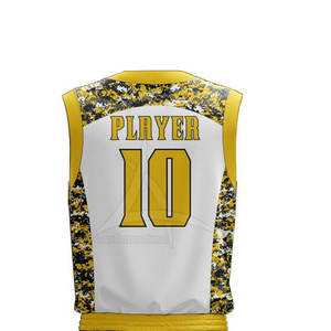 Ensemble d'uniformes de basket-ball personnalisés respirants de haute qualité, taille plus, manches courtes, taille adulte, uniformes de mode - Product Image 5